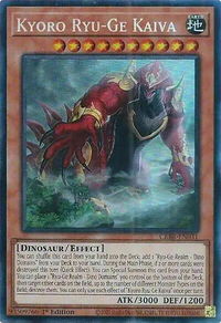 Kyoro Ryu-Ge Kaiva (CR) - Crossover Breakers (CRBR) #CRBR-EN031 - Collector's Rare YuGiOh Trading Card