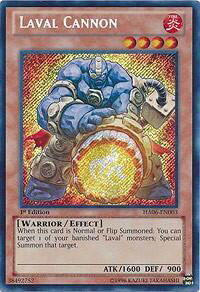 Laval Cannon - Hidden Arsenal 6: Omega Xyz (HA06) #HA06-EN003 - Secret Rare YuGiOh Trading Card