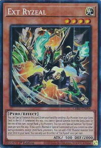 Ext Ryzeal (CR) - Crossover Breakers (CRBR) #CRBR-EN004 - Collector's Rare YuGiOh Trading Card