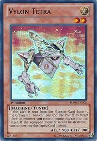 Vylon Tetra - Hidden Arsenal 6: Omega Xyz (HA06) #HA06-EN005 - Super Rare YuGiOh Trading Card