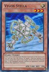 Vylon Stella - Hidden Arsenal 6: Omega Xyz (HA06) #HA06-EN006 - Super Rare YuGiOh Trading Card