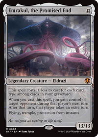 Emrakul, the Promised End - Innistrad Remastered (INR) #5 - Mythic Magic: The Gathering Trading Card