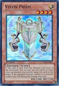 Vylon Prism - Hidden Arsenal 6: Omega Xyz (HA06) #HA06-EN007 - Super Rare YuGiOh Trading Card
