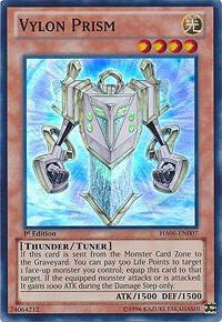 Vylon Prism trading card from Hidden Arsenal 6: Omega Xyz Vylon Prism - Hidden Arsenal 6: Omega Xyz YuGiOh trading card