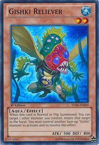 Gishki Reliever - Hidden Arsenal 6: Omega Xyz (HA06) #HA06-EN009 - Super Rare YuGiOh Trading Card