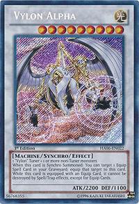 Vylon Alpha - Hidden Arsenal 6: Omega Xyz YuGiOh trading card