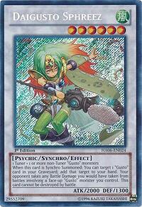 Daigusto Sphreez - Hidden Arsenal 6: Omega Xyz (HA06) #HA06-EN024 - Secret Rare YuGiOh Trading Card