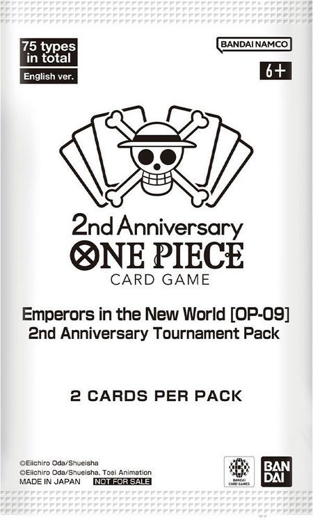 Emperors in the New World - 2nd Anniversary Tournament Pack - Emperors in the New World: 2nd Anniversary Tournament Cards One Piece trading card