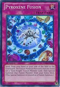 Pyroxene Fusion - Hidden Arsenal 6: Omega Xyz (HA06) #HA06-EN028 - Super Rare YuGiOh Trading Card