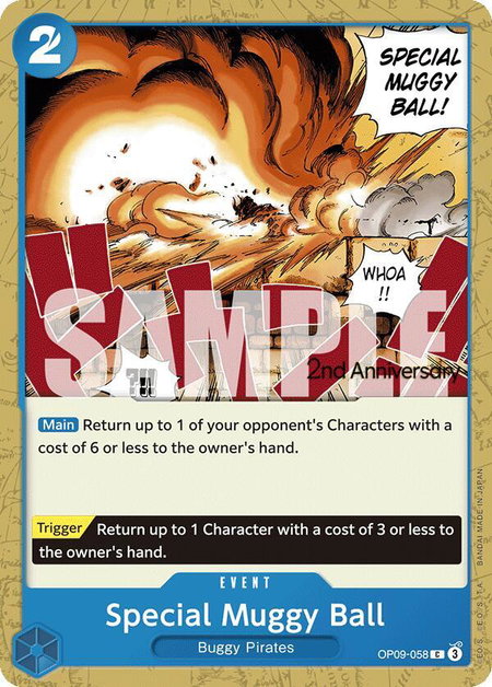 Special Muggy Ball - Emperors in the New World: 2nd Anniversary Tournament Cards One Piece trading card