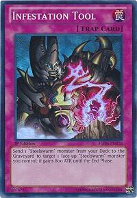 Infestation Tool - Hidden Arsenal 6: Omega Xyz (HA06) #HA06-EN030 - Super Rare YuGiOh Trading Card