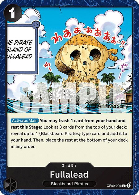 Fullalead - Emperors in the New World: 2nd Anniversary Tournament Cards One Piece trading card