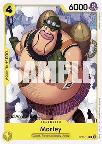 Morley - Emperors in the New World: 2nd Anniversary Tournament Cards (OP09 ANN) #OP09-113 - Common One Piece Trading Card