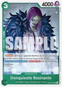 Donquixote Rosinante (032) - Emperors in the New World: 2nd Anniversary Tournament Cards (OP09 ANN) #OP09-032 - Uncommon One Piece Trading Card