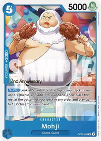 Mohji - Emperors in the New World: 2nd Anniversary Tournament Cards (OP09 ANN) #OP09-053 - Uncommon One Piece Trading Card