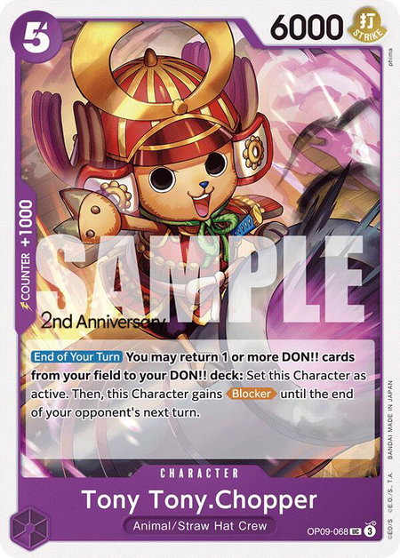 Tony Tony.Chopper (067) - Emperors in the New World: 2nd Anniversary Tournament Cards One Piece trading card