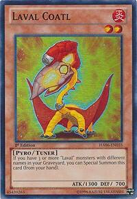 Laval Coatl - Hidden Arsenal 6: Omega Xyz (HA06) #HA06-EN035 - Super Rare YuGiOh Trading Card