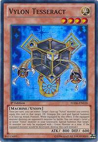 Vylon Tesseract - Hidden Arsenal 6: Omega Xyz YuGiOh trading card