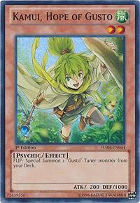 Kamui, Hope of Gusto - Hidden Arsenal 6: Omega Xyz (HA06) #HA06-EN044 - Super Rare YuGiOh Trading Card