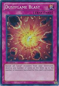 Dustflame Blast - Hidden Arsenal 6: Omega Xyz YuGiOh trading card