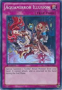 Aquamirror Illusion - Hidden Arsenal 6: Omega Xyz (HA06) #HA06-EN059 - Super Rare YuGiOh Trading Card