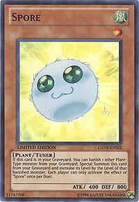 Spore trading card from Generation Force Spore - Generation Force YuGiOh trading card