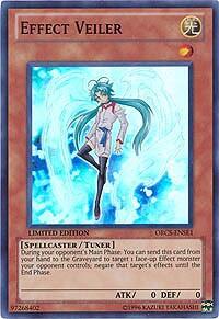 Effect Veiler - Order of Chaos (ORCS) #ORCS-ENSE1 - Super Rare YuGiOh Trading Card