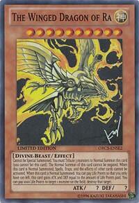 The Winged Dragon of Ra - Order of Chaos (ORCS) #ORCS-ENSE2 - Super Rare YuGiOh Trading Card