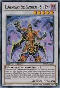 Legendary Six Samurai - Shi En - Ra Yellow Mega Pack (RYMP) #RYMP-ENSE1 - Super Rare YuGiOh Trading Card