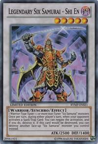 Legendary Six Samurai - Shi En - Ra Yellow Mega Pack YuGiOh trading card