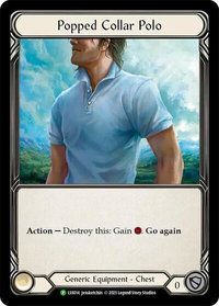 Popped Collar Polo - LSS014 - Flesh and Blood: Promo Cards (PR) #LSS014 - Promo Flesh and Blood Trading Card