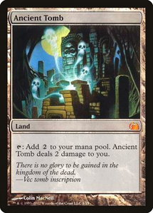 Ancient Tomb - From the Vault: Realms (V12) #1 - Mythic Rare Magic: The Gathering Trading Card