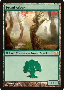 Dryad Arbor - From the Vault: Realms (V12) #5 - Mythic Rare Magic: The Gathering Trading Card