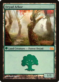 Dryad Arbor - From the Vault: Realms (V12) #5 - Mythic Magic: The Gathering Trading Card
