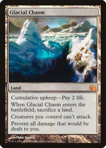 Glacial Chasm - From the Vault: Realms (V12) #7 - Mythic Rare Magic: The Gathering Trading Card
