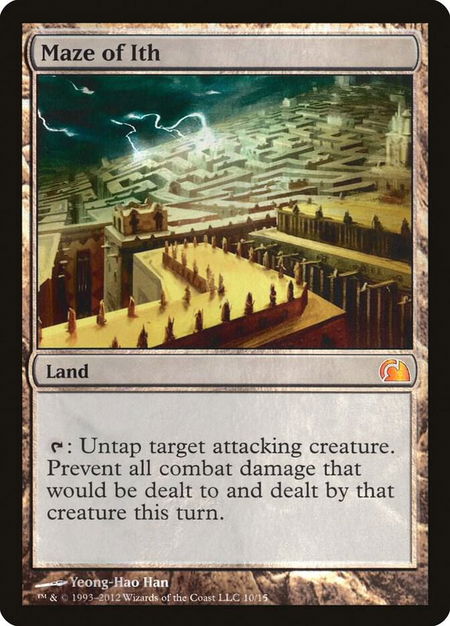 Maze of Ith - From the Vault: Realms Magic: The Gathering trading card