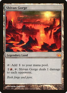 Shivan Gorge - From the Vault: Realms (V12) #12 - Mythic Rare Magic: The Gathering Trading Card