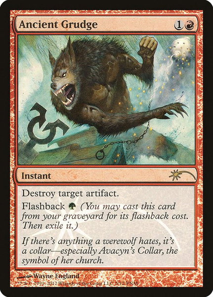 Ancient Grudge trading card from FNM Promos Ancient Grudge - FNM Promos Magic: The Gathering trading card