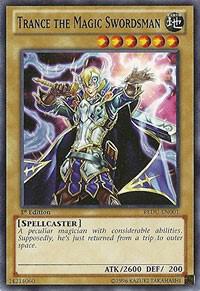 Trance the Magic Swordsman - Return of the Duelist YuGiOh trading card