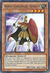 Heroic Challenger - Spartan - Return of the Duelist YuGiOh trading card