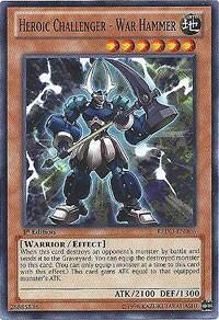 Heroic Challenger - War Hammer - Return of the Duelist (REDU) #REDU-EN006 - Common / Short Print YuGiOh Trading Card