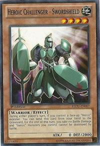 Heroic Challenger - Swordshield - Return of the Duelist YuGiOh trading card