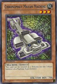 Chronomaly Mayan Machine - Return of the Duelist YuGiOh trading card