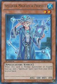 Spellbook Magician of Prophecy - Return of the Duelist YuGiOh trading card