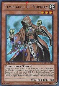 Temperance of Prophecy - Return of the Duelist (REDU) #REDU-EN017 - Super Rare YuGiOh Trading Card