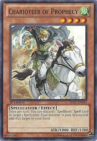 Charioteer of Prophecy - Return of the Duelist YuGiOh trading card