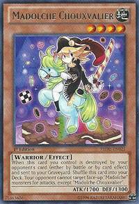 Madolche Chouxvalier - Return of the Duelist YuGiOh trading card