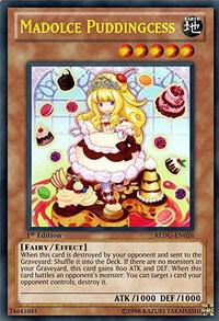 Madolche Puddingcess - Return of the Duelist YuGiOh trading card