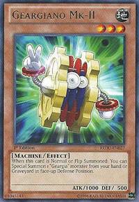 Geargiano Mk-II - Return of the Duelist YuGiOh trading card