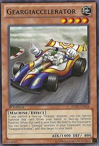 Geargiaccelerator - Return of the Duelist YuGiOh trading card